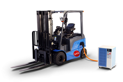 Empilhadeira elétrica de quatro rodas 2,5 toneladas