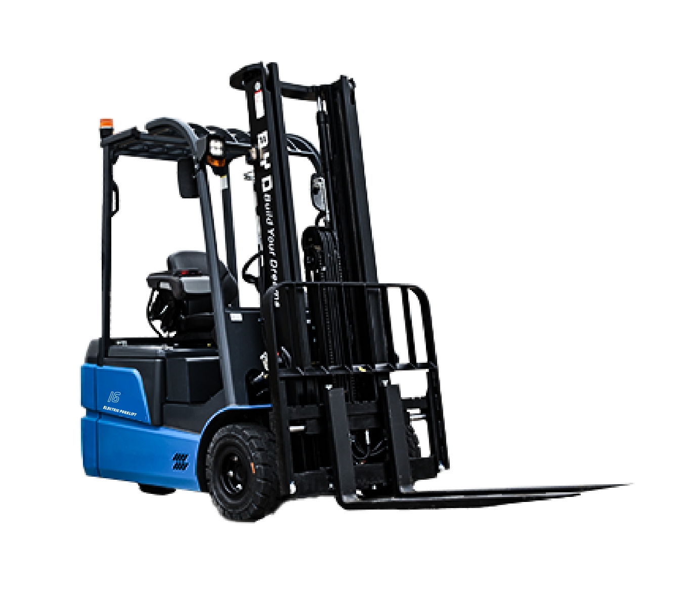 Empilhadeira elétrica de 3 rodas