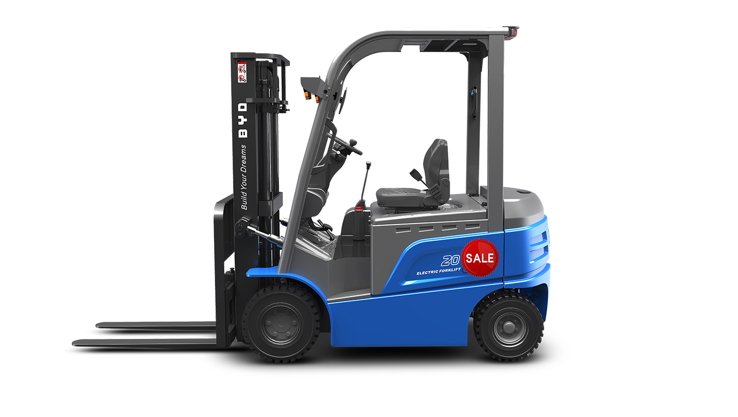 Vierrad-Elektrostapler 2,0 Tonnen