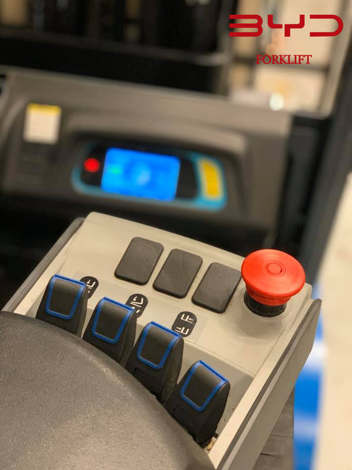 Empilhadeira elétrica BYD de 3,5 toneladas