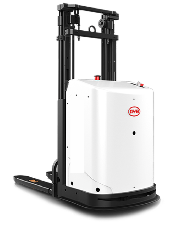 Caminhão de alcance automatizado