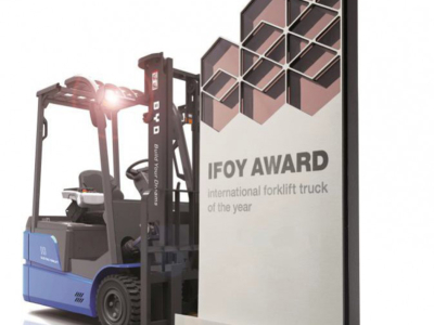 Premio BYD a la carretilla elevadora del año