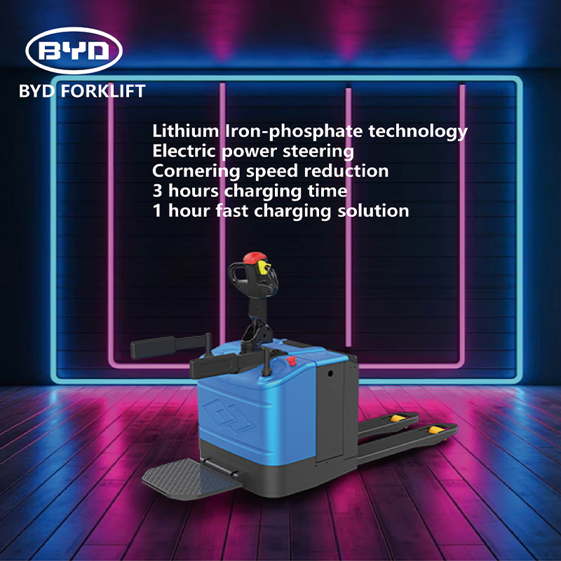 Elektrisch betriebener Palettenheber von BYD