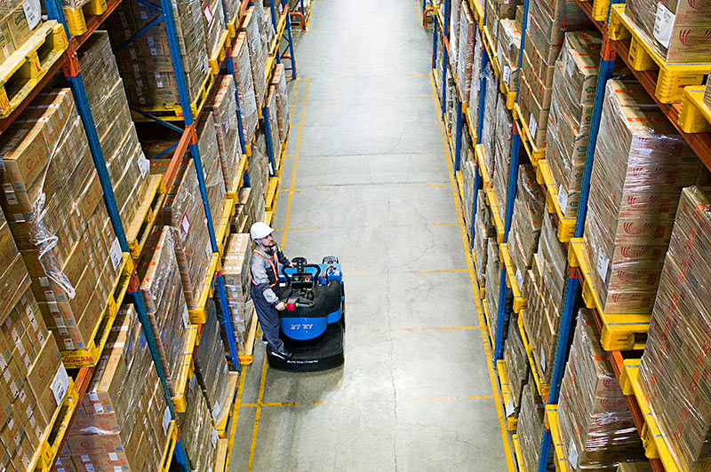 4륜 전동지게차 ECB20