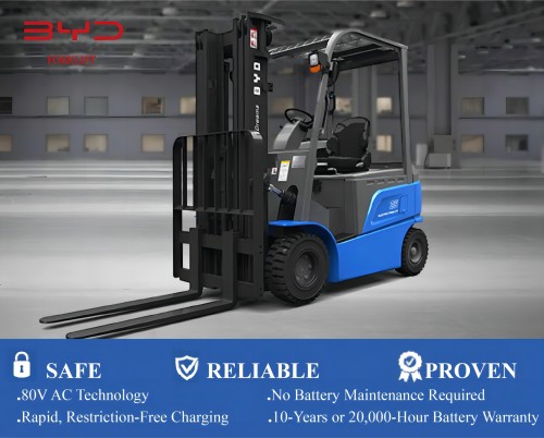 Ventajas de la carretilla elevadora eléctrica BYD