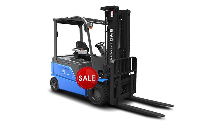 Carretilla elevadora eléctrica de cuatro ruedas de 3,0 toneladas