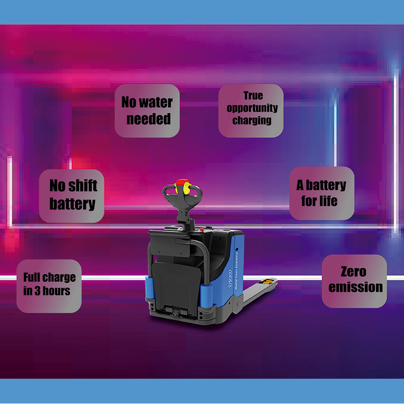 Elektrisch betriebener Palettenheber von BYD