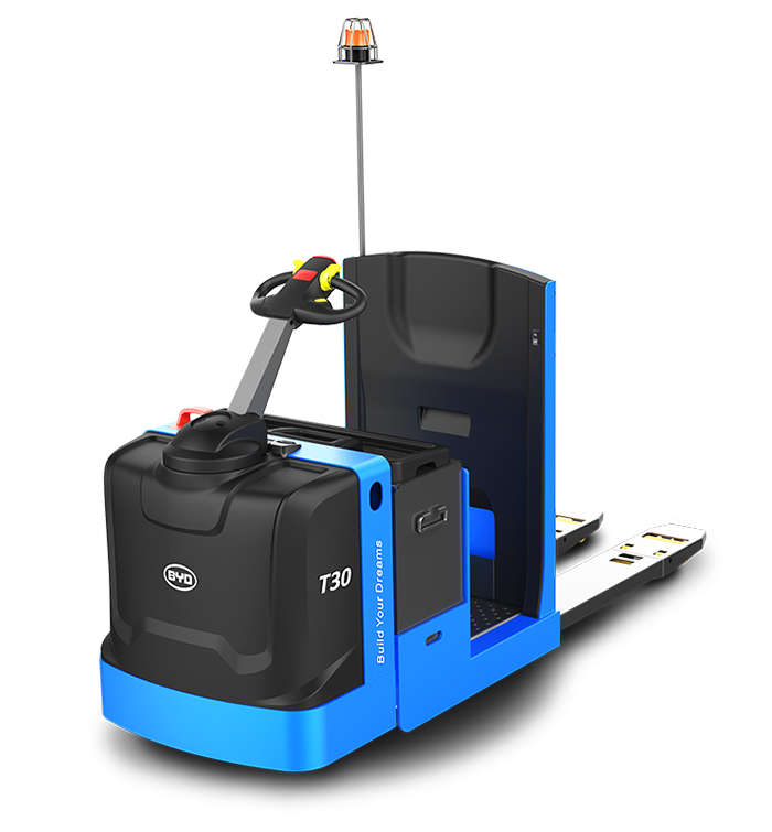 BYD 스탠드업 전동 지게차 P30S