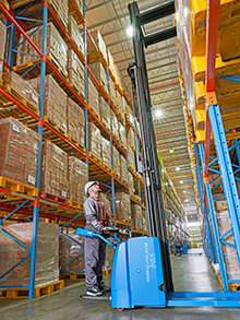 Empilhador de paletes ambulante BYD EPS14