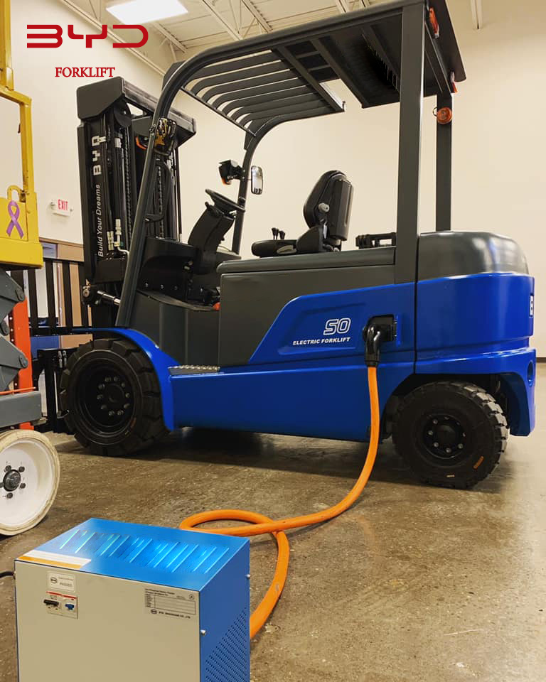 Preço de atacado de empilhadeira elétrica BYD de 2,0 toneladas