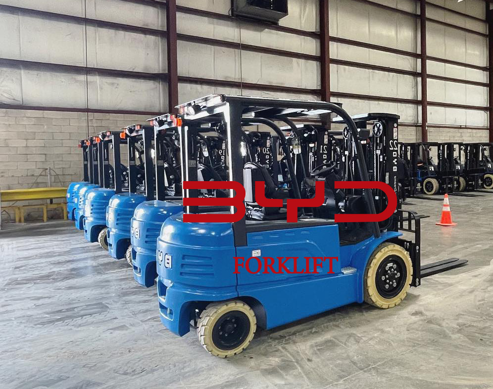 Empilhadeira elétrica BYD de 3,5 toneladas