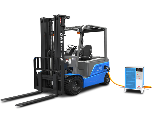 Vierrad-Elektrostapler ECB40