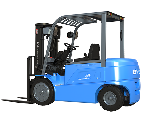 Four Wheel Electric Forklift ECB35