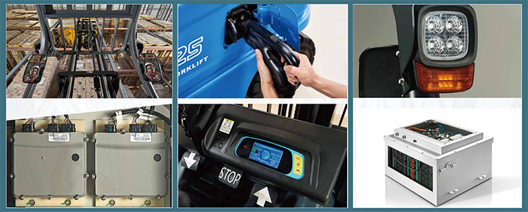 Empilhadeira Ev de 5 toneladas