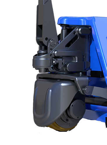 Mini porta-paletes de baixo perfil