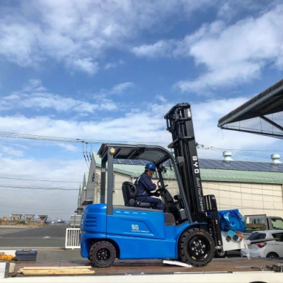 Entrega rápida de fábrica de empilhadeiras com bateria de lítio