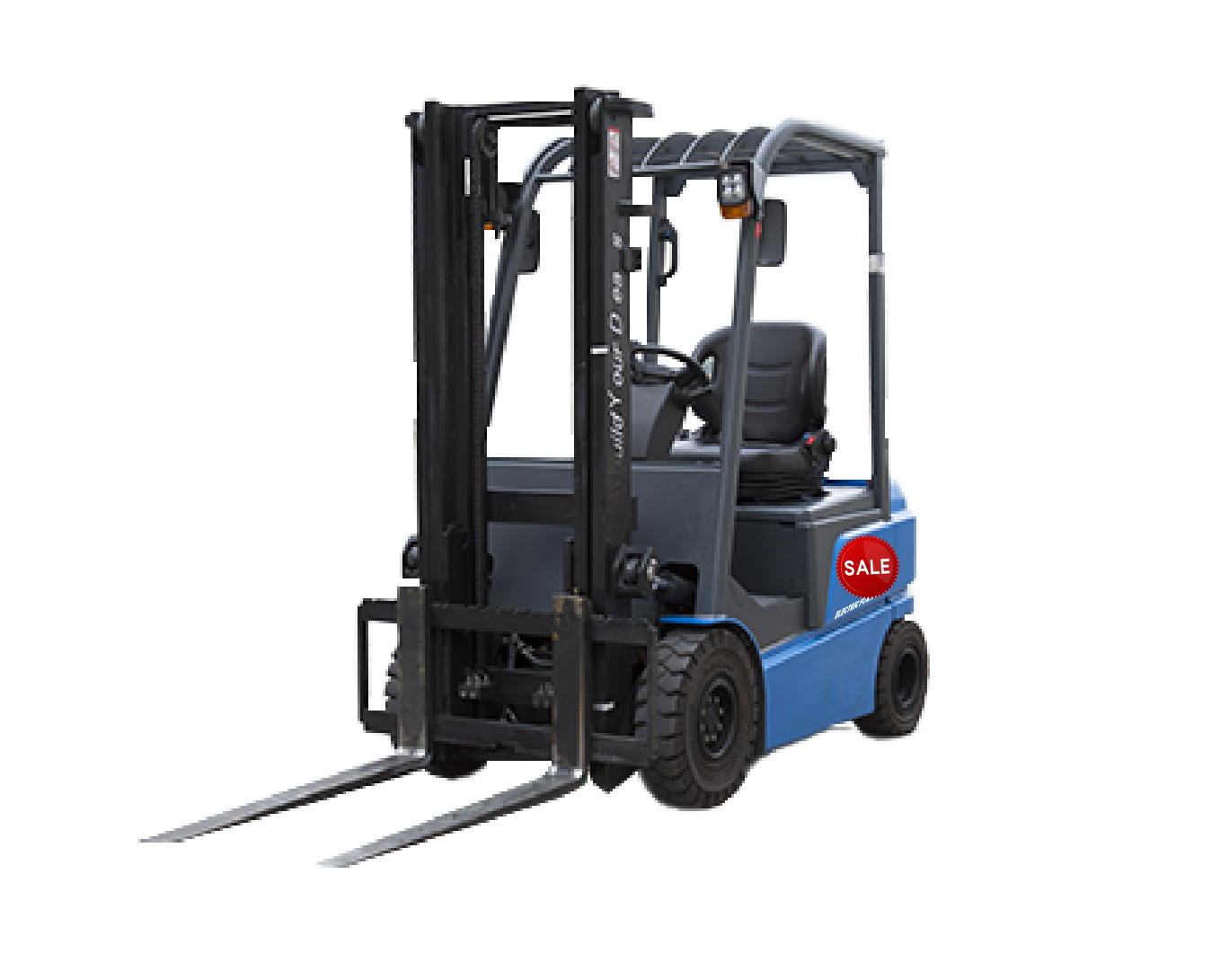 Empilhadeira elétrica de quatro rodas 1,8D tonelada