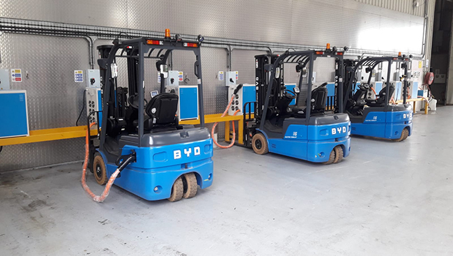 Caminhão elevador elétrico de 3,5 toneladas