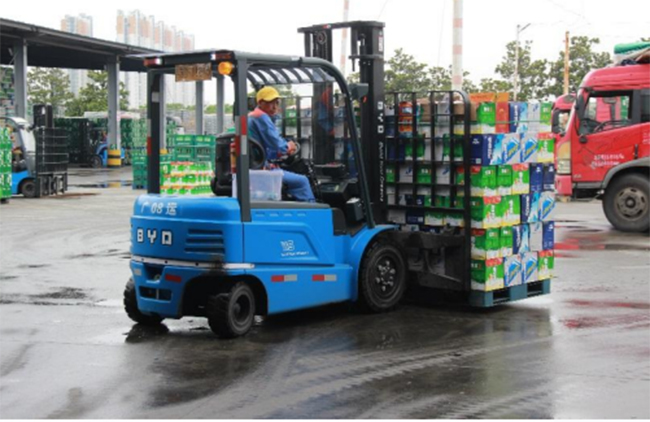 Empilhadeira de 4 rodas ECB25