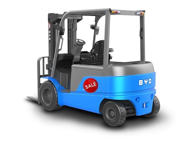 Empilhadeira elétrica de quatro rodas 5,0 toneladas