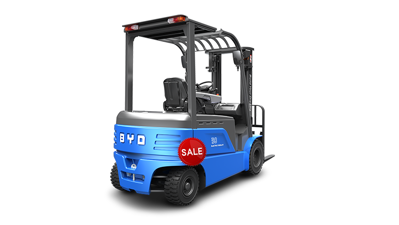 Carretilla elevadora eléctrica de cuatro ruedas de 3,0 toneladas