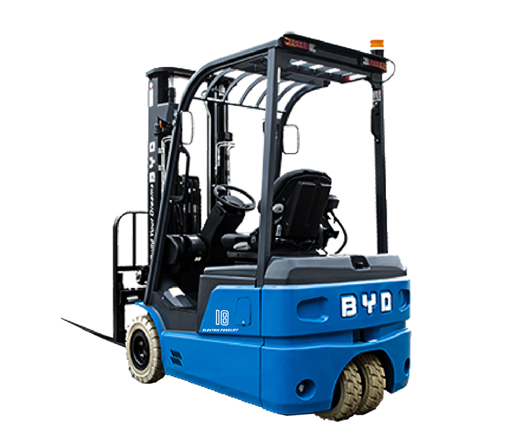 Empilhadeira Elétrica de Três Rodas 1,8 Ton