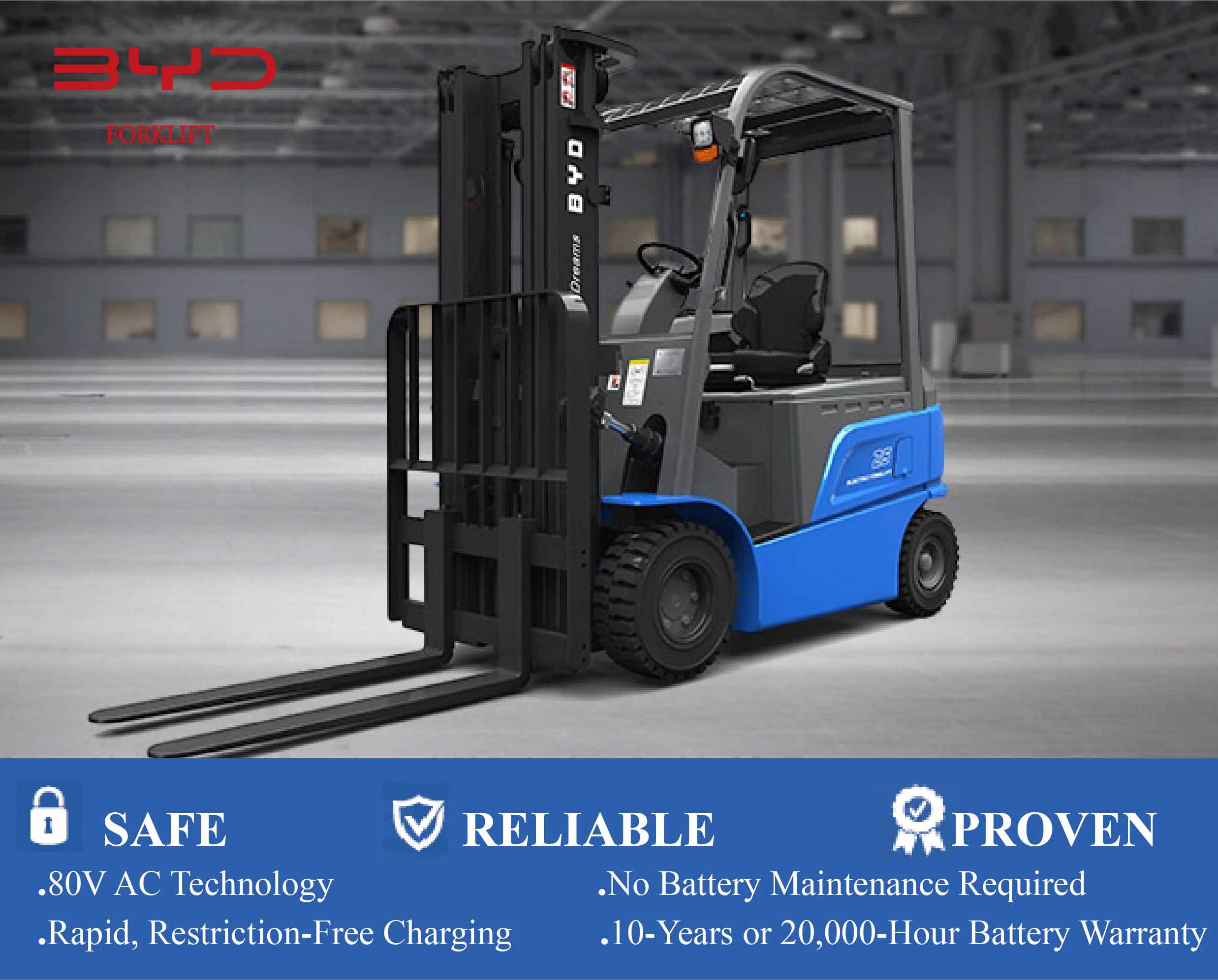 Carretilla elevadora eléctrica de 5 toneladas al mejor precio