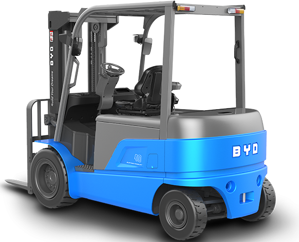 Four wheel electric forklift ECB40