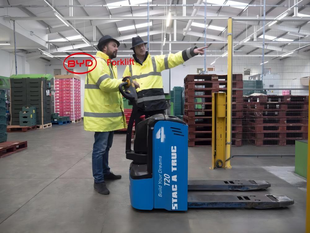 BYD-Gabelstapler werden auf der ganzen Welt verkauft