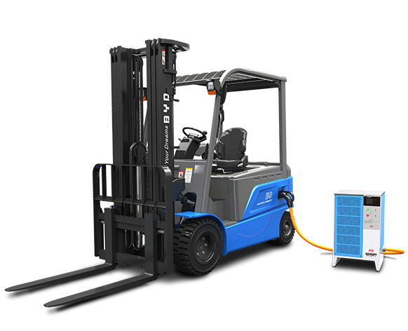 Vierrad-Elektrostapler ECB30