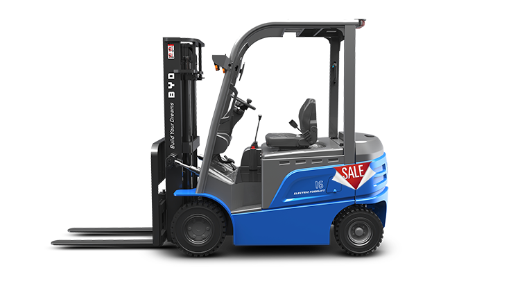 Empilhadeira elétrica de quatro rodas 1.6D Ton