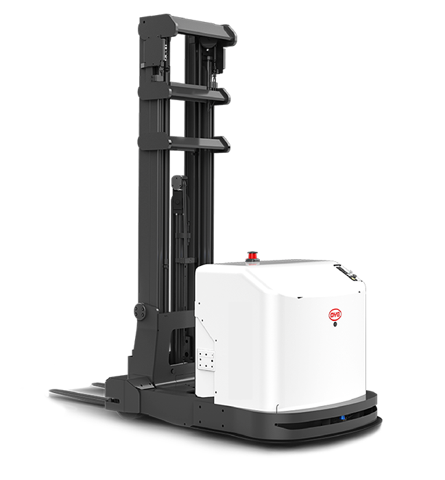 Caminhão de alcance automatizado