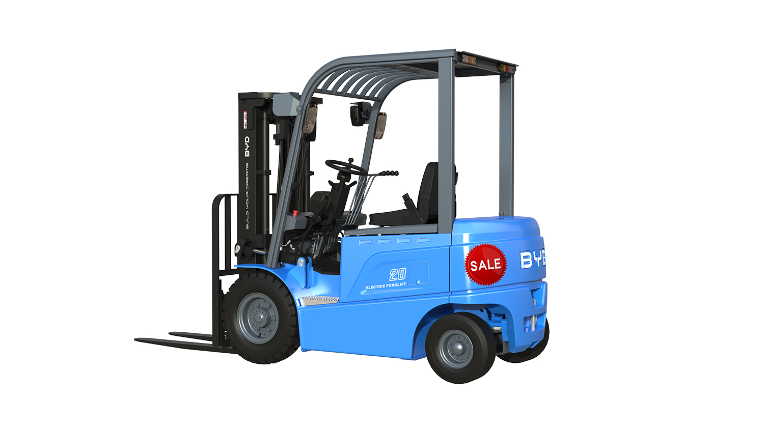 Vierrad-Elektrostapler 2,0 Tonnen