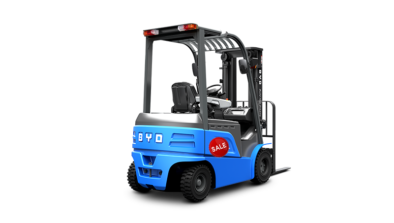 Empilhadeira elétrica de quatro rodas 2,5 toneladas