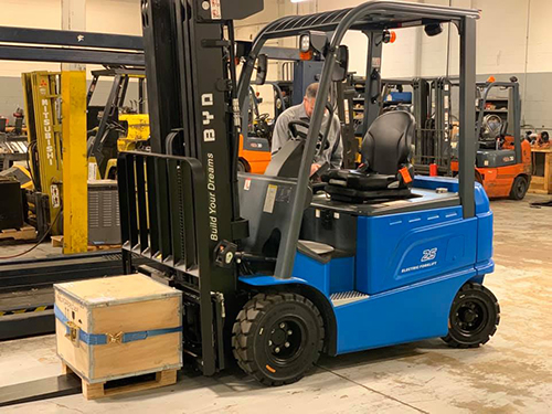 Carretilla elevadora eléctrica de 2,5 toneladas