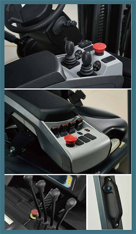 Empilhadeira Ev de 5 toneladas