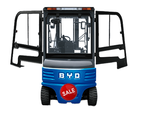 Empilhadeira elétrica de quatro rodas 5,0 toneladas