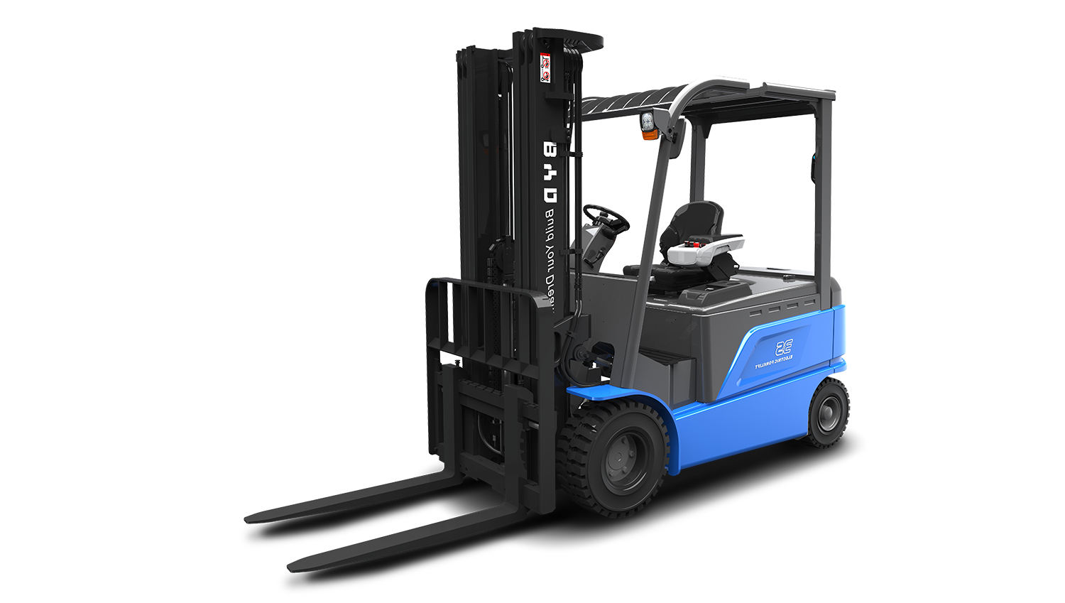 Empilhadeira elétrica de quatro rodas 3,5 toneladas