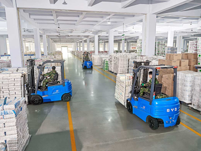 Carretilla elevadora BYD